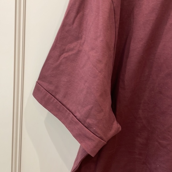 INIMIGO Organic Cotton Burgundy Tee Shirt—Great Style—New With Out Tags—2XL - Picture 5 of 7